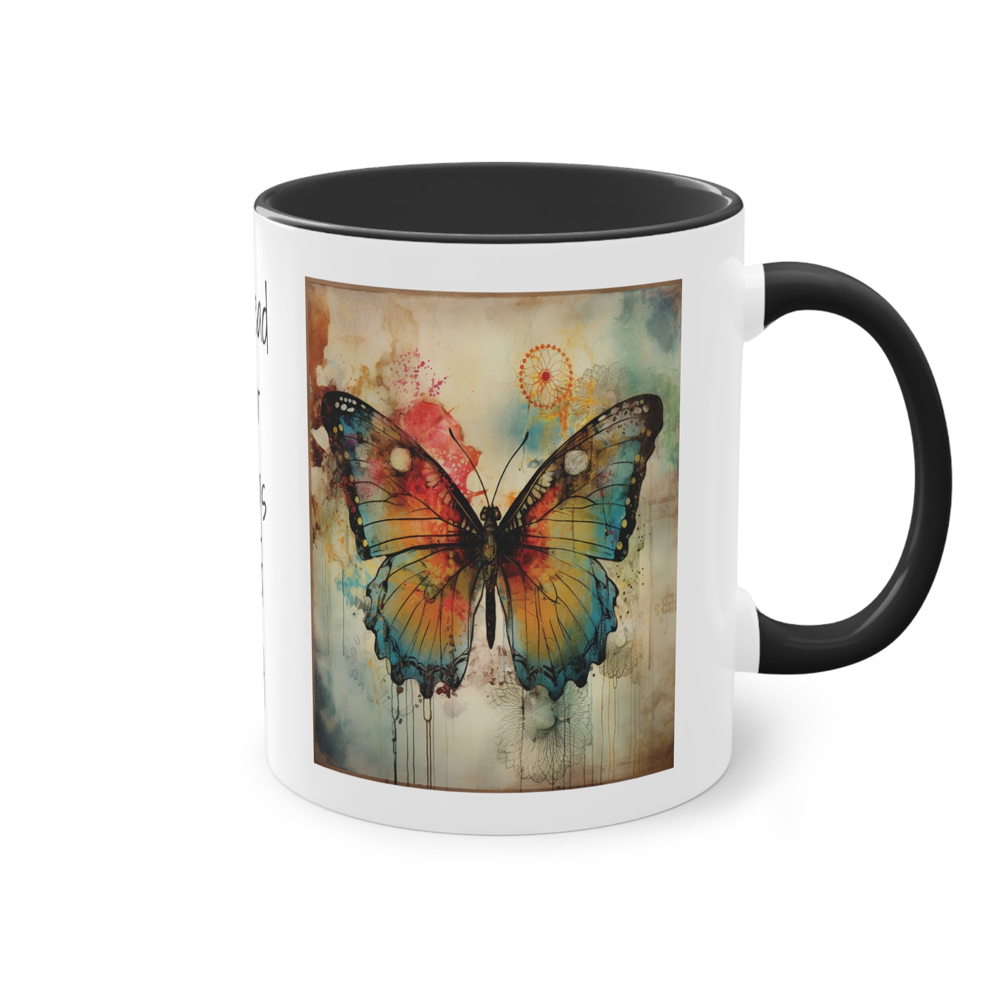 Schmetterling - Tasse zweifarbig, 0.33 l
