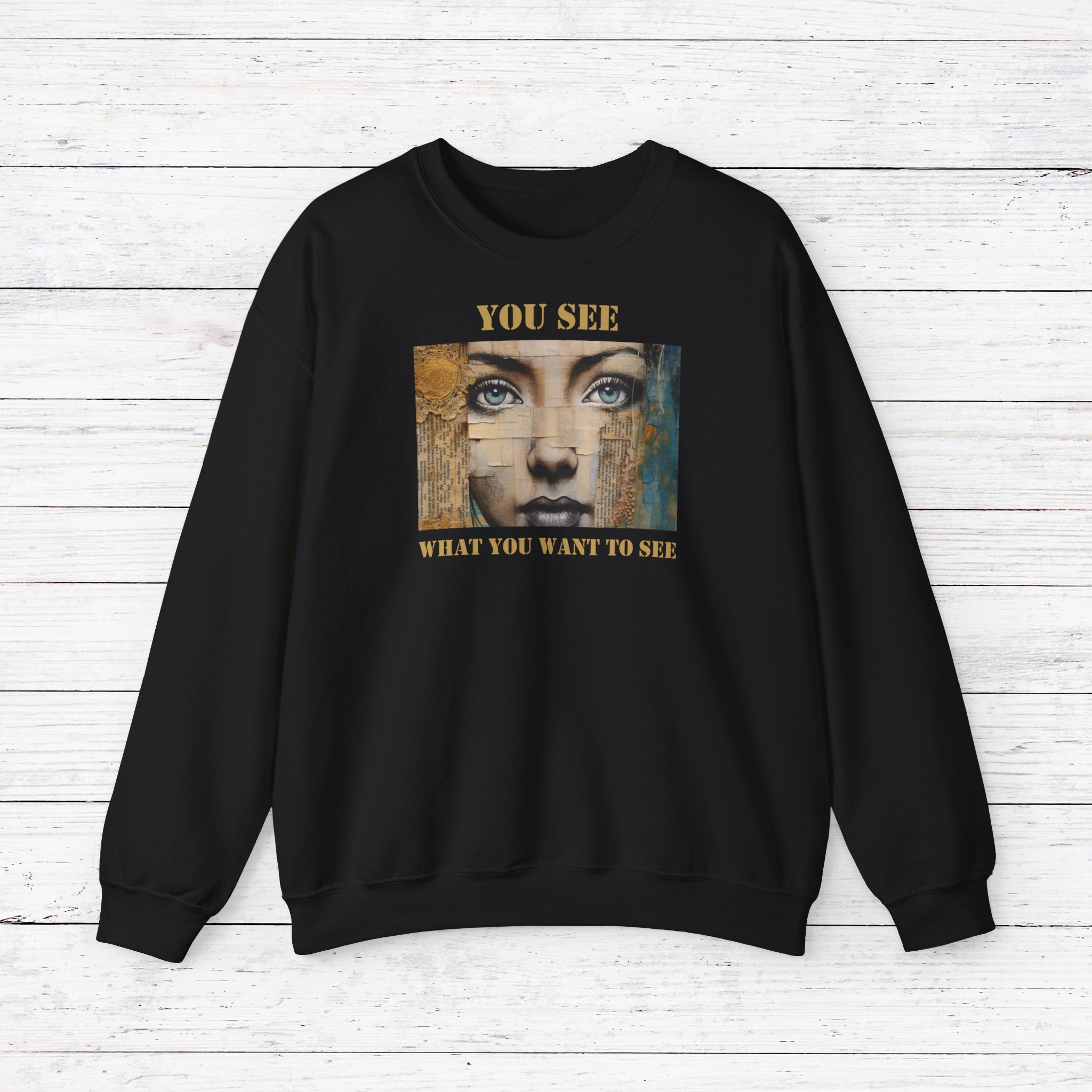 YOU SEE - Unisex Heavy Blend™ Crewneck Sweatshirt