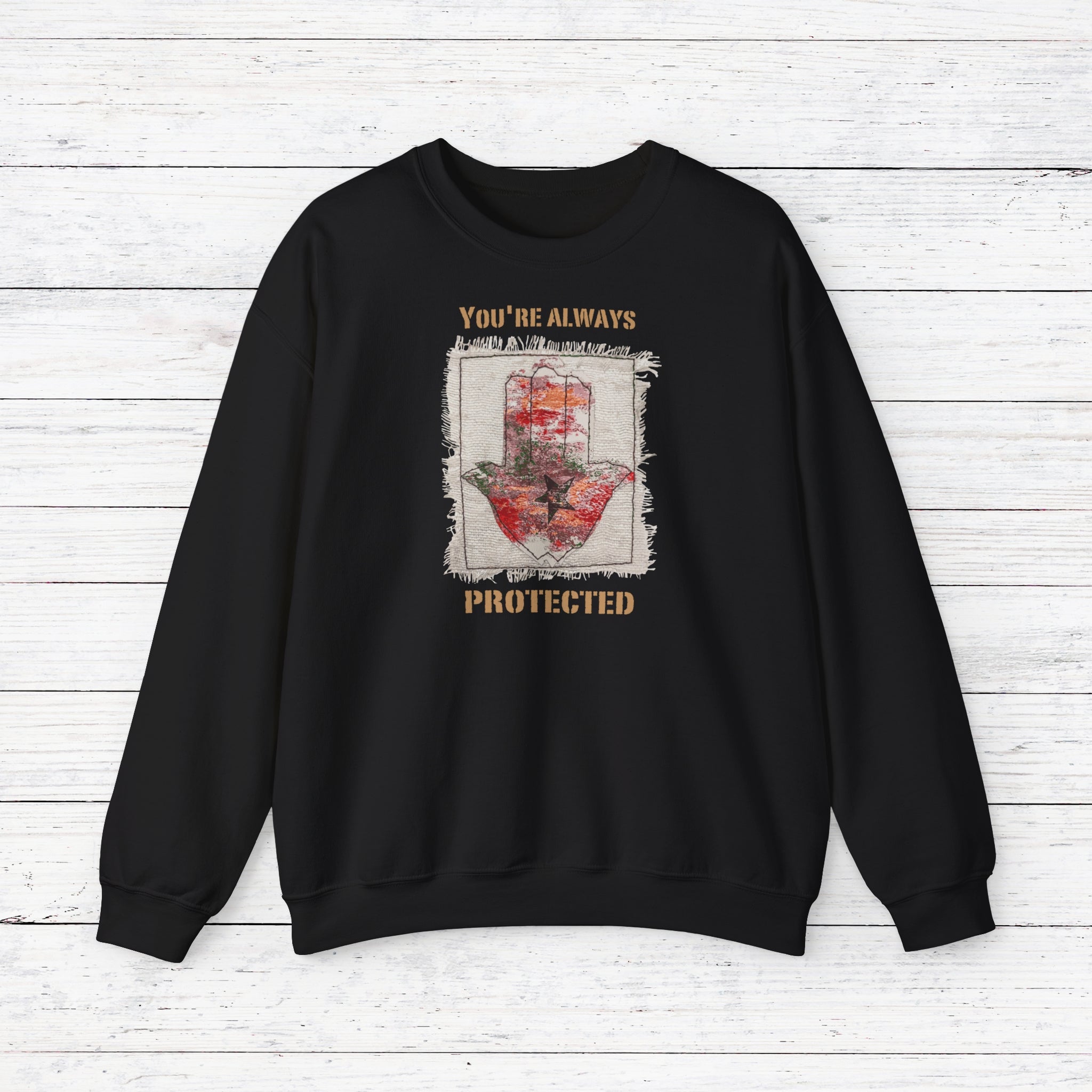 Protected 2 - Unisex Heavy Blend™ Crewneck Sweatshirt