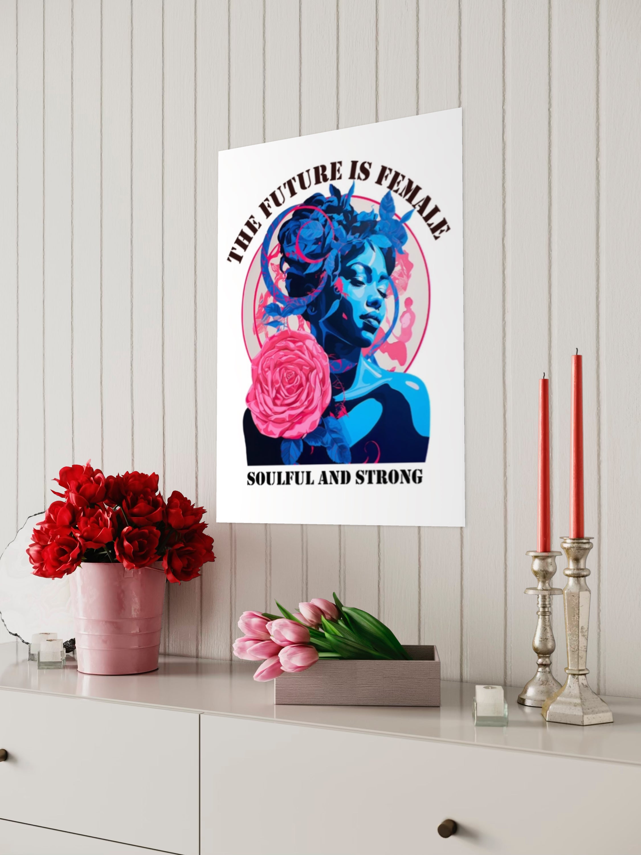 The future is female - A1 Poster mattes Papier