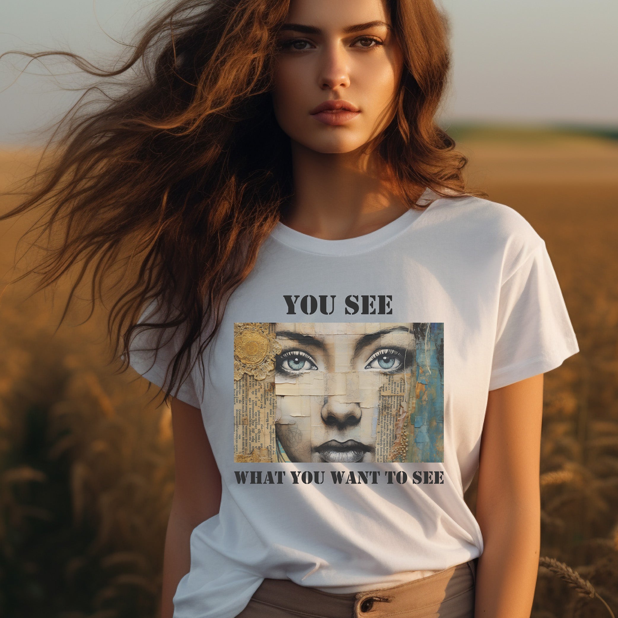 YOU SEE - Unisex Jersey T-Shirt