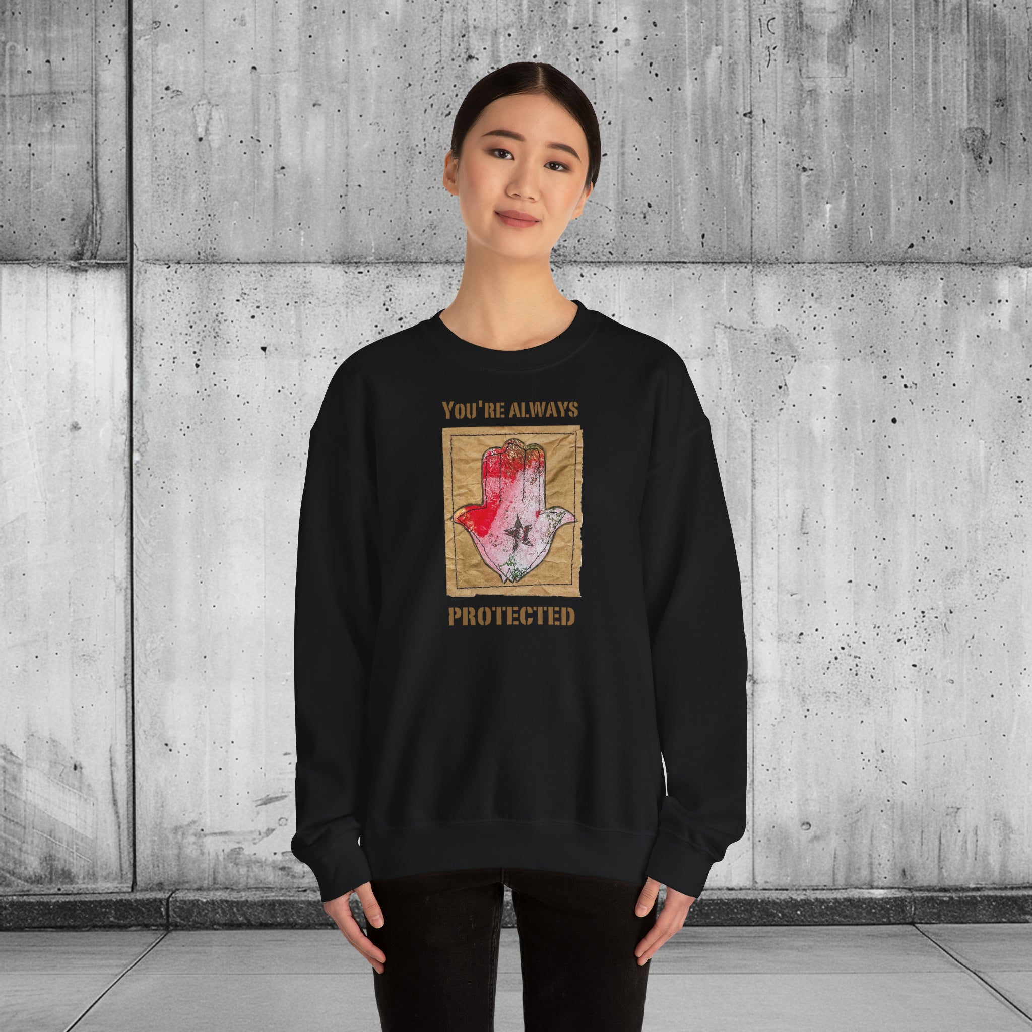 Protected - Unisex Heavy Blend™ Crewneck Sweatshirt