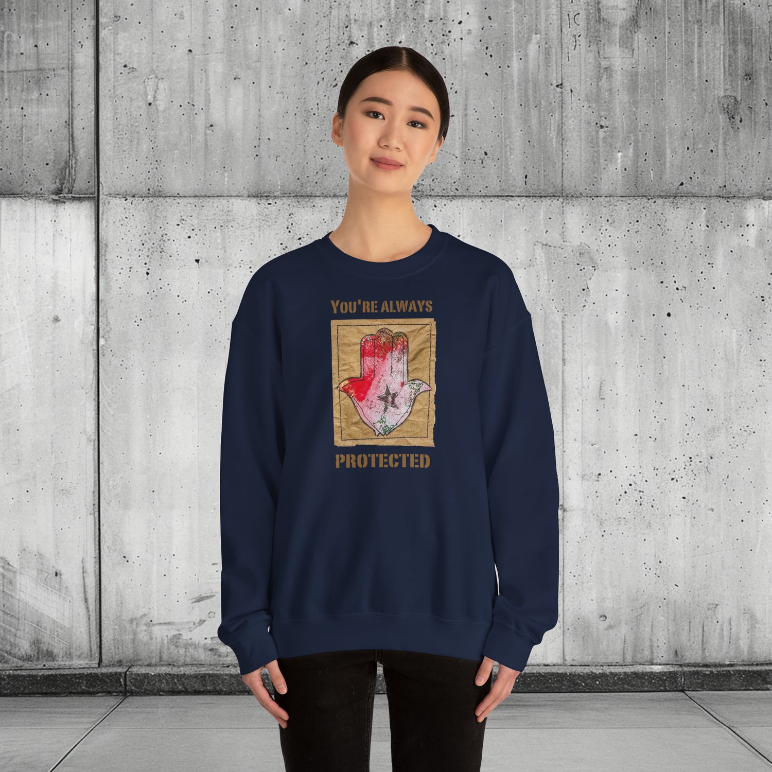 Protected - Unisex Heavy Blend™ Crewneck Sweatshirt