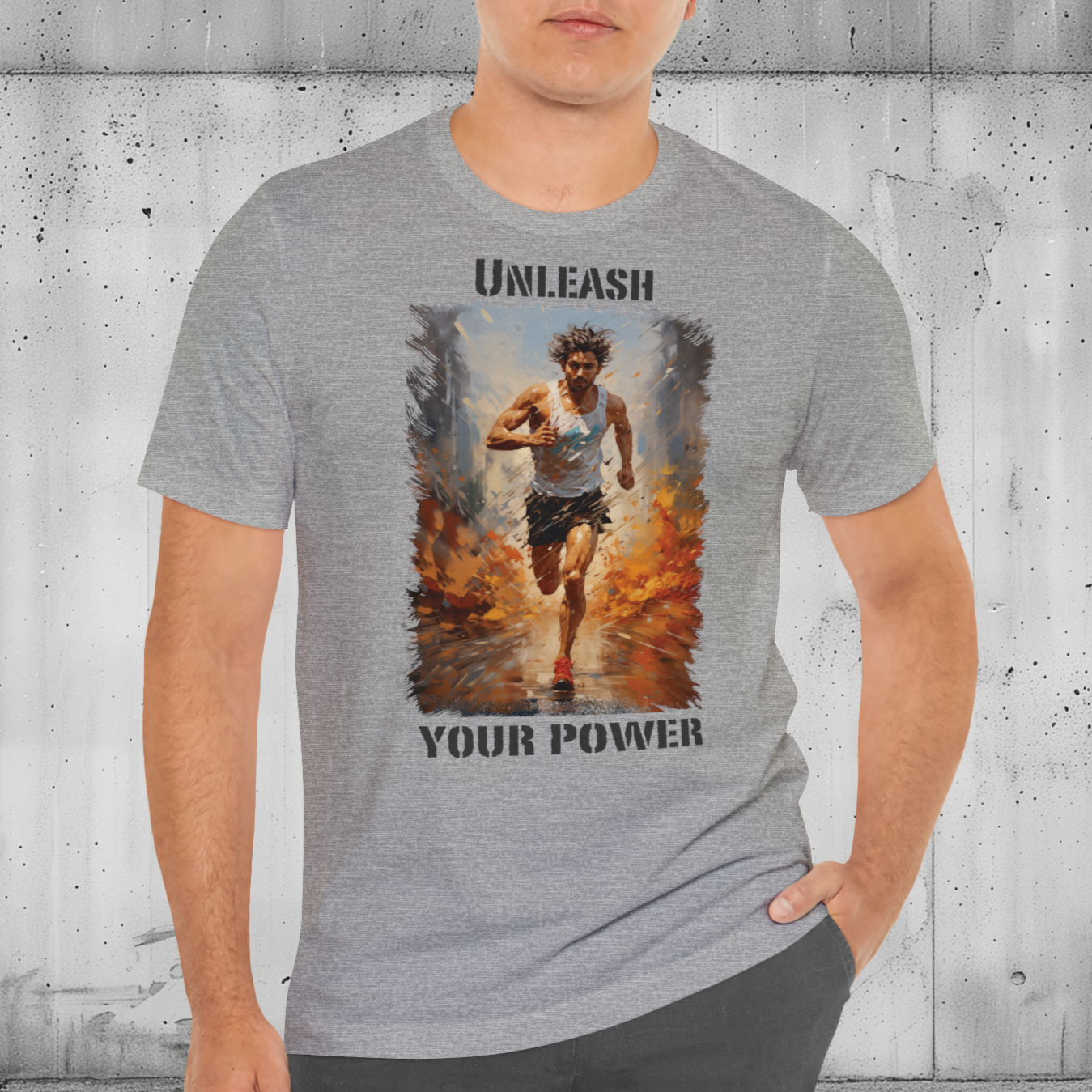 Unleash your power - Unisex-Jersey-T-Shirt